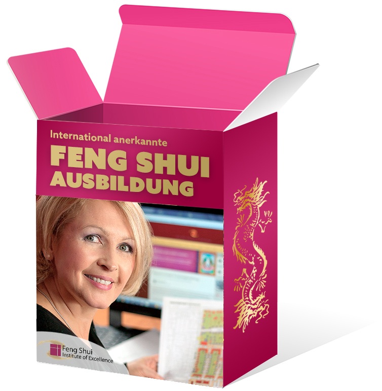 Feng Shui Ausbildung Box in Magenta